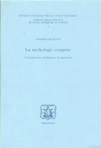 La Mythologie comprise : l'interprétation schellingienne du paganisme