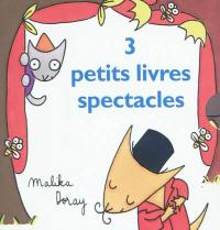 3 petits livres spectacles