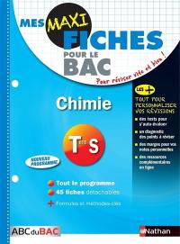 Chimie, terminale S : nouveau programme