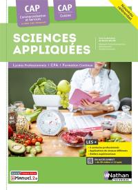 Sciences appliquées CAP commercialisation et services en hôtel, café, restaurant, CAP cuisine : nouveau référentiel