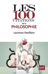 Les 100 citations de la philosophie