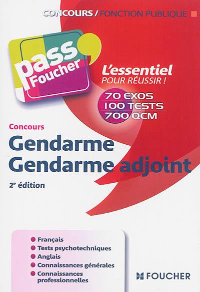 Gendarme, gendarme adjoint : nouveaux concours