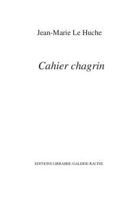 Cahier chagrin