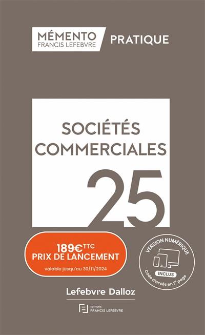 Sociétés commerciales 2025