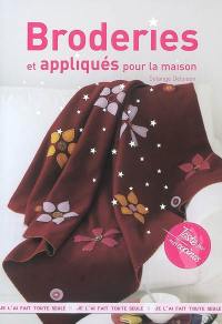 Broderies et appliqués pour la maison