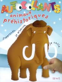 Animaux préhistoriques : j'apprends, je m'amuse, je colle