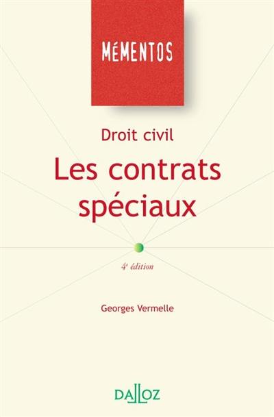 Droit civil : les contrats spéciaux