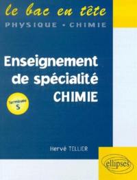 Enseignement de spécialité, chimie : terminale S