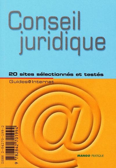 Conseil juridique : 20 sites sélectionnés et testés