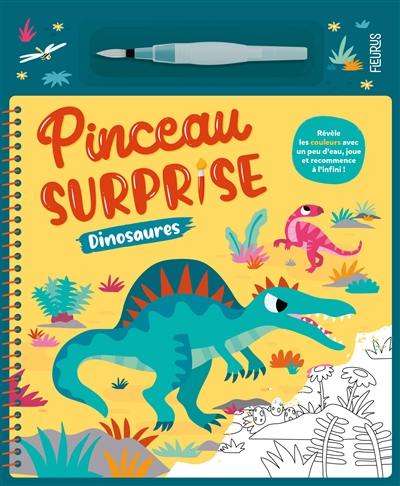 Dinosaures : pinceau surprise