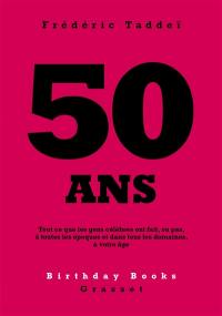 50 ans : tout ce que les gens célèbres ont fait, ou pas, à toutes les époques et dans tous les domaines, à votre âge