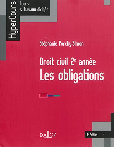 Droit civil 2e année : les obligations : 2015