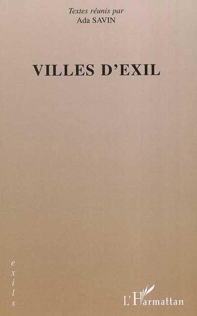 Villes d'exil