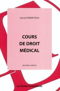 Cours de droit médical