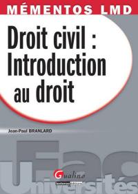 Droit civil : introduction au droit