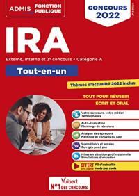 IRA : externe, interne et 3e concours, catégorie A : tout-en-un, concours 2022