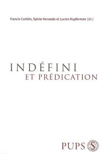 Indéfini et prédication