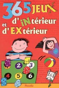 365 jeux d'intérieur et d'extérieur