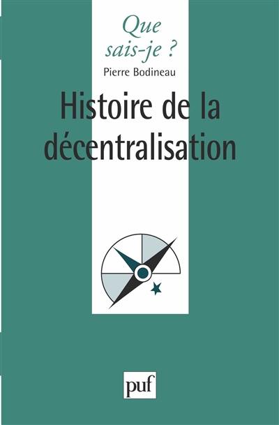 Histoire de la décentralisation