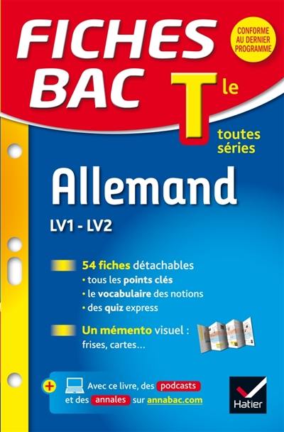 Allemand LV1-LV2, terminale toutes séries