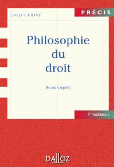 Philosophie du droit