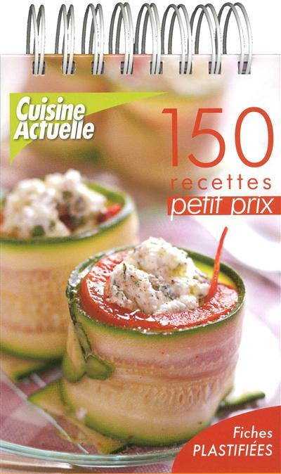 150 recettes petit prix : fiches plastifiées