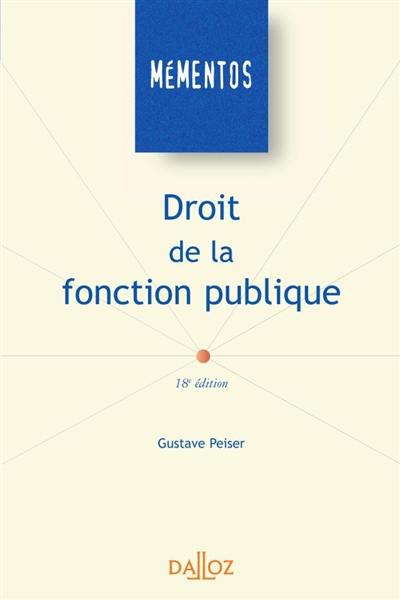 Droit de la fonction publique