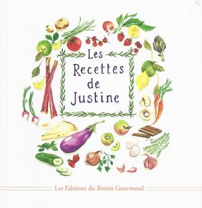 Les recettes de Justine