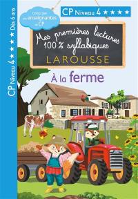 A la ferme : CP niveau 4