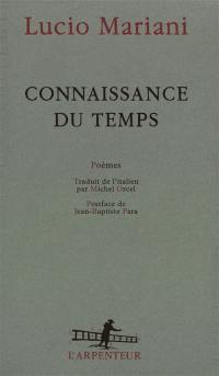 Connaissance du temps : poèmes