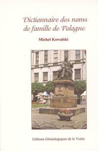 Dictionnaire des noms de famille de Pologne